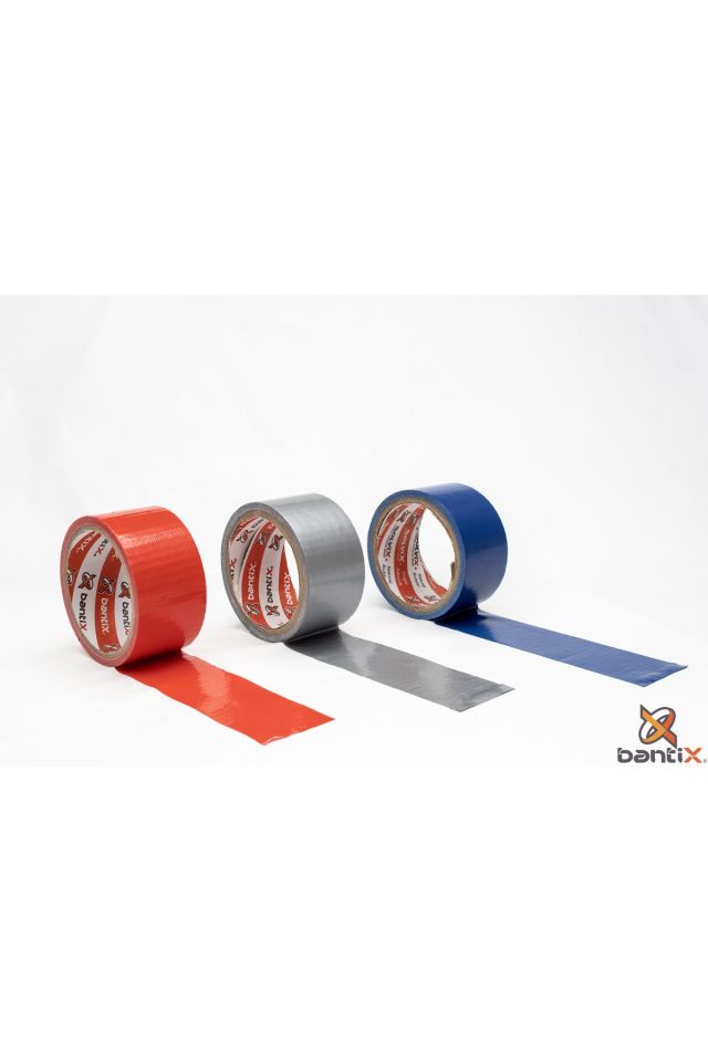 6’lı Paket Beyaz Tamir Bandı- Duck Tape Çok Amaçlı Tamir Bandı - Kanal Bandı 48mm * 10 Ar Metre