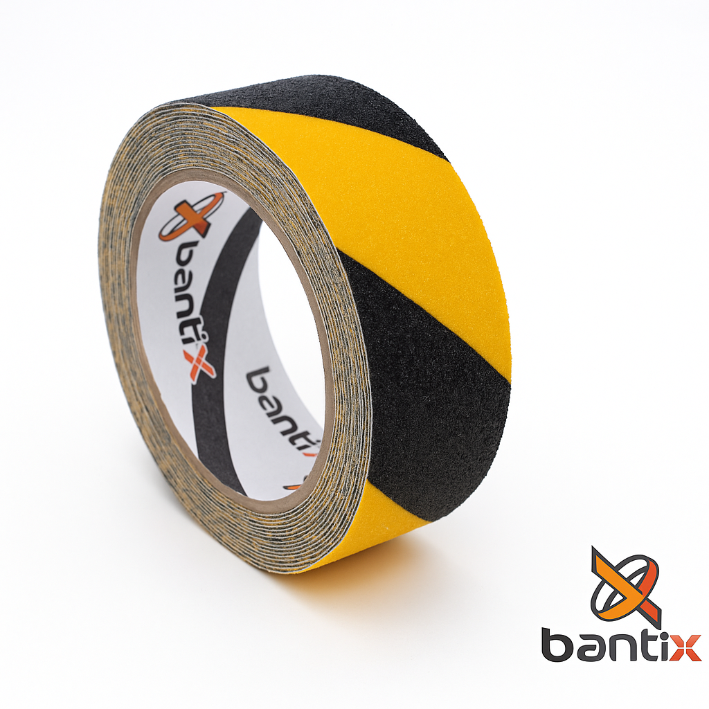 50MMX25 Metre Sarı-Siyah Merdiven Kaydırmaz Bant
